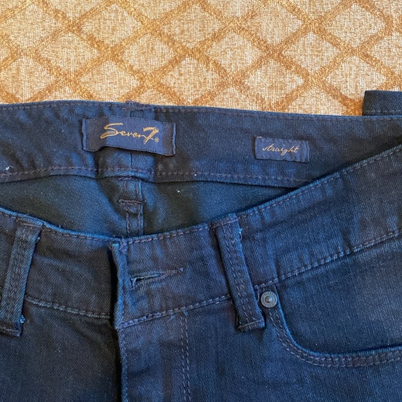 Seven7  Black Straight Jeans - Picture 4 of 6
